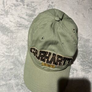 Carhartt Light Olive Green Embroidered Logo Cap